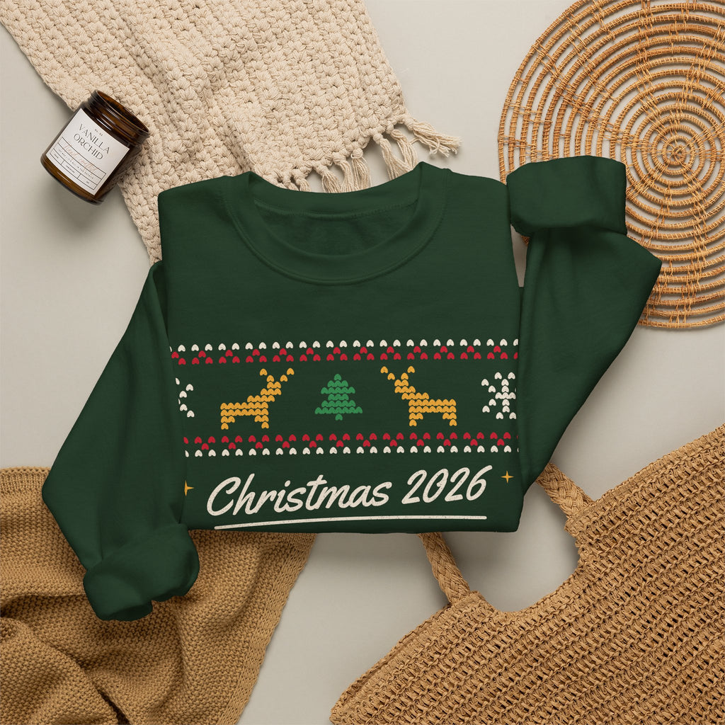 Personalised Christmas Jumper | Fair Isle Family & Sibling Sweatshirt