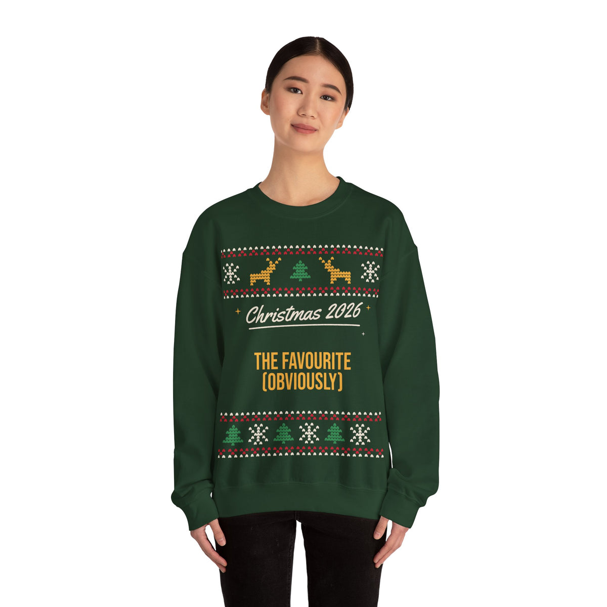 Personalised Christmas Jumper | Fair Isle Family & Sibling Sweatshirt