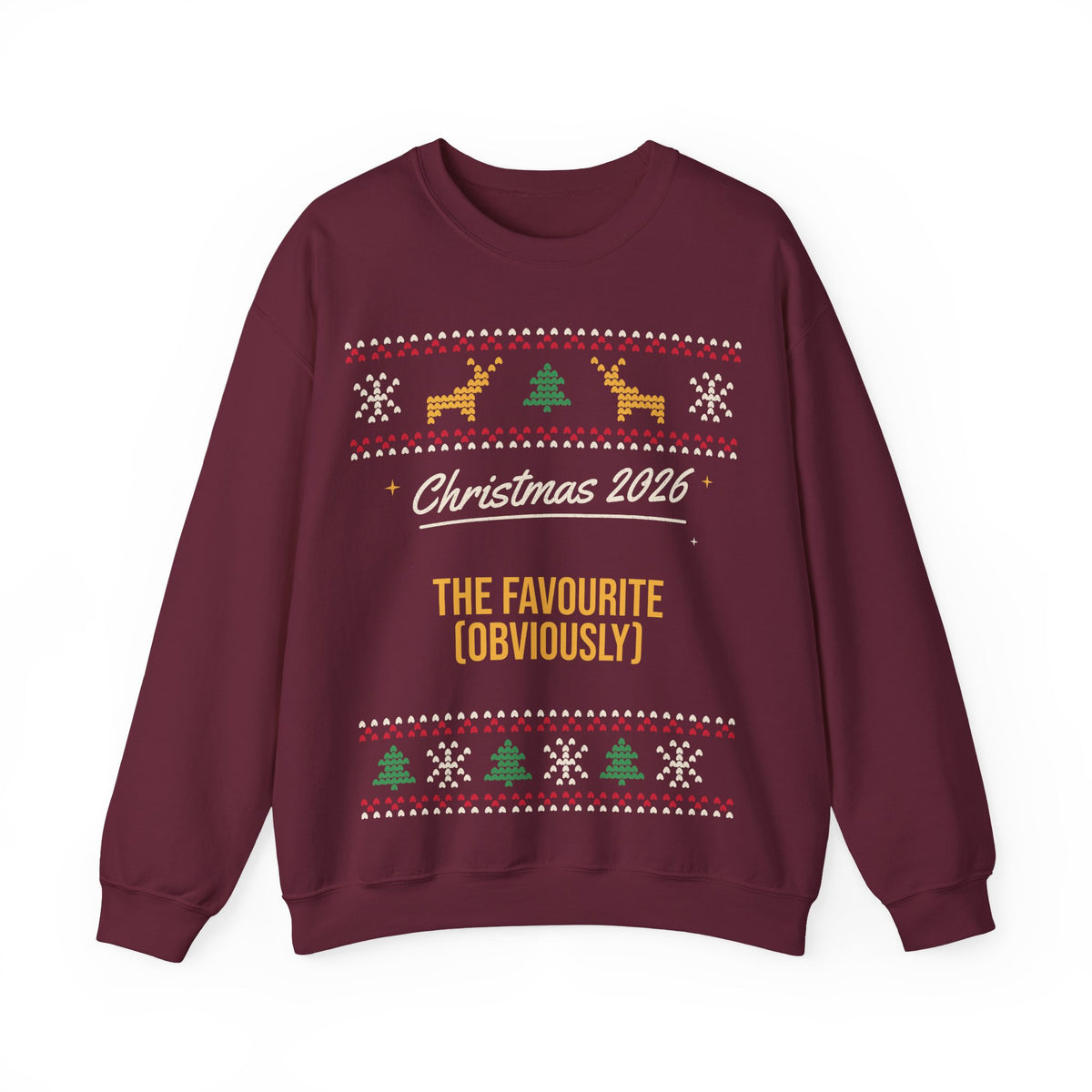 Personalised Christmas Jumper | Fair Isle Family & Sibling Sweatshirt