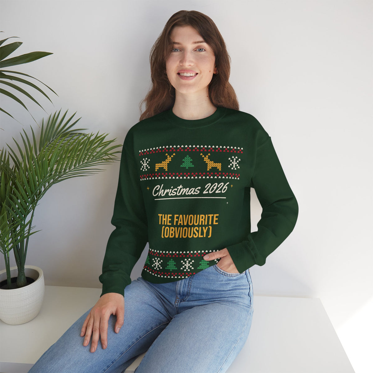 Personalised Christmas Jumper | Fair Isle Family & Sibling Sweatshirt