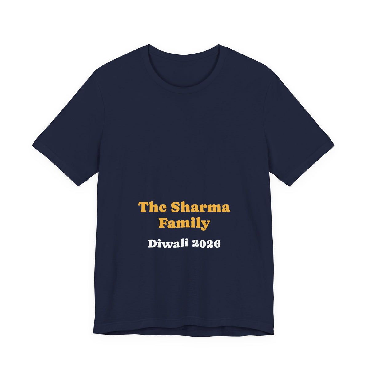 Personalised Family Diwali 2026 T-Shirt | Matching Family Set