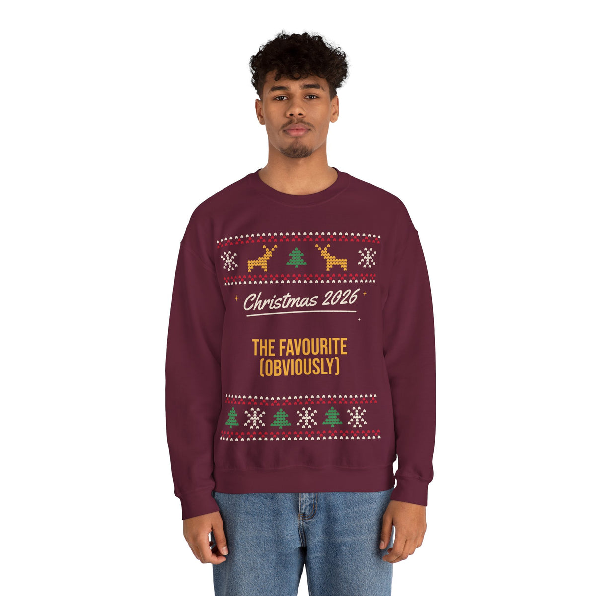 Personalised Christmas Jumper | Fair Isle Family & Sibling Sweatshirt