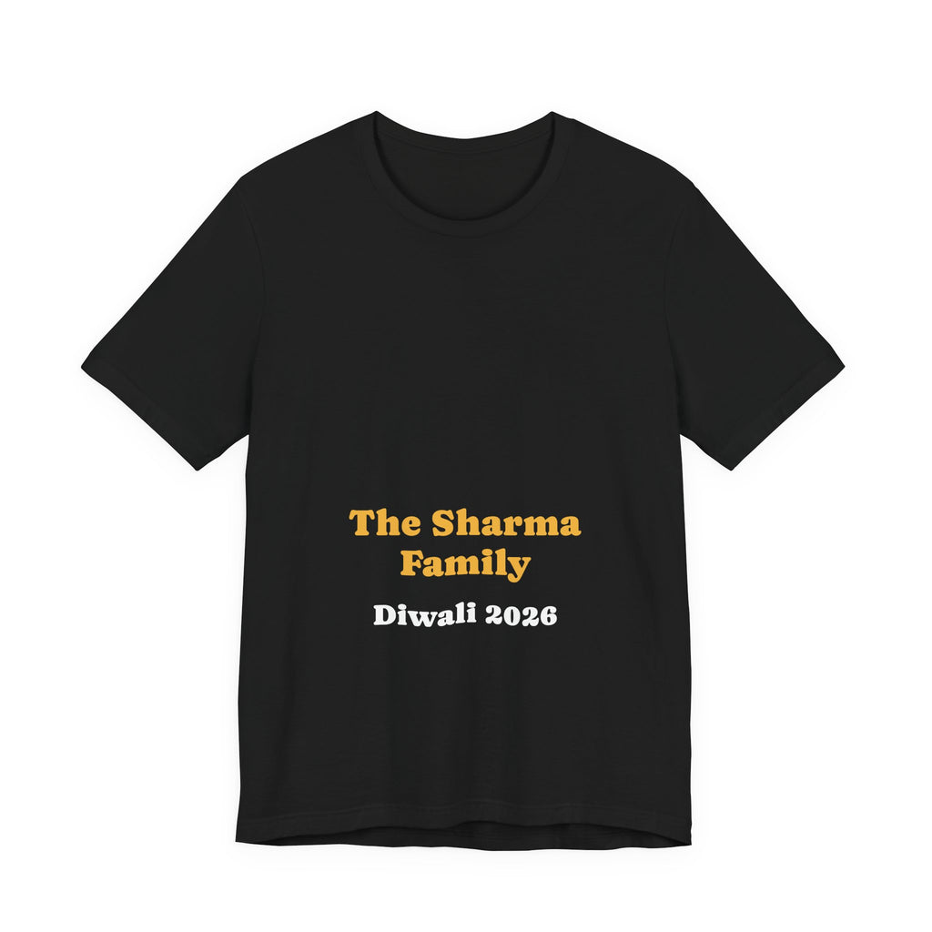 Personalised Family Diwali 2026 T-Shirt | Matching Family Set