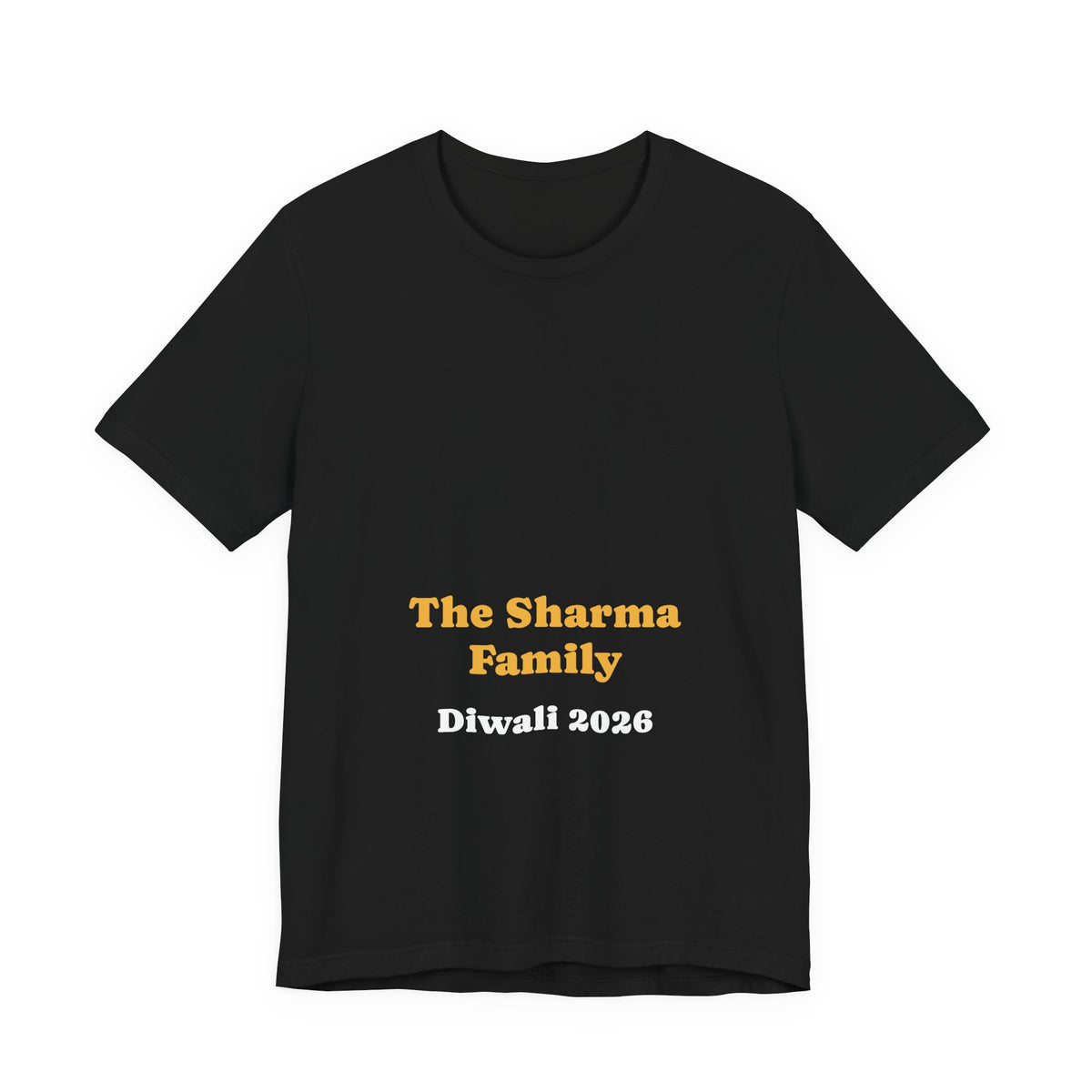 Personalised Family Diwali 2026 T-Shirt | Matching Family Set