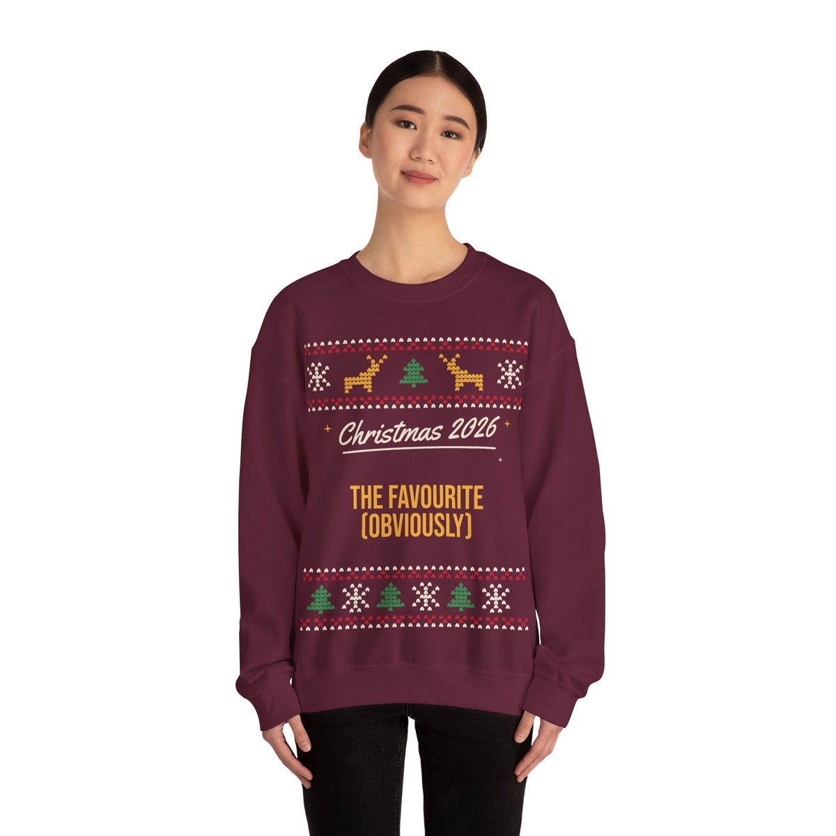 Personalised Christmas Jumper | Fair Isle Family & Sibling Sweatshirt