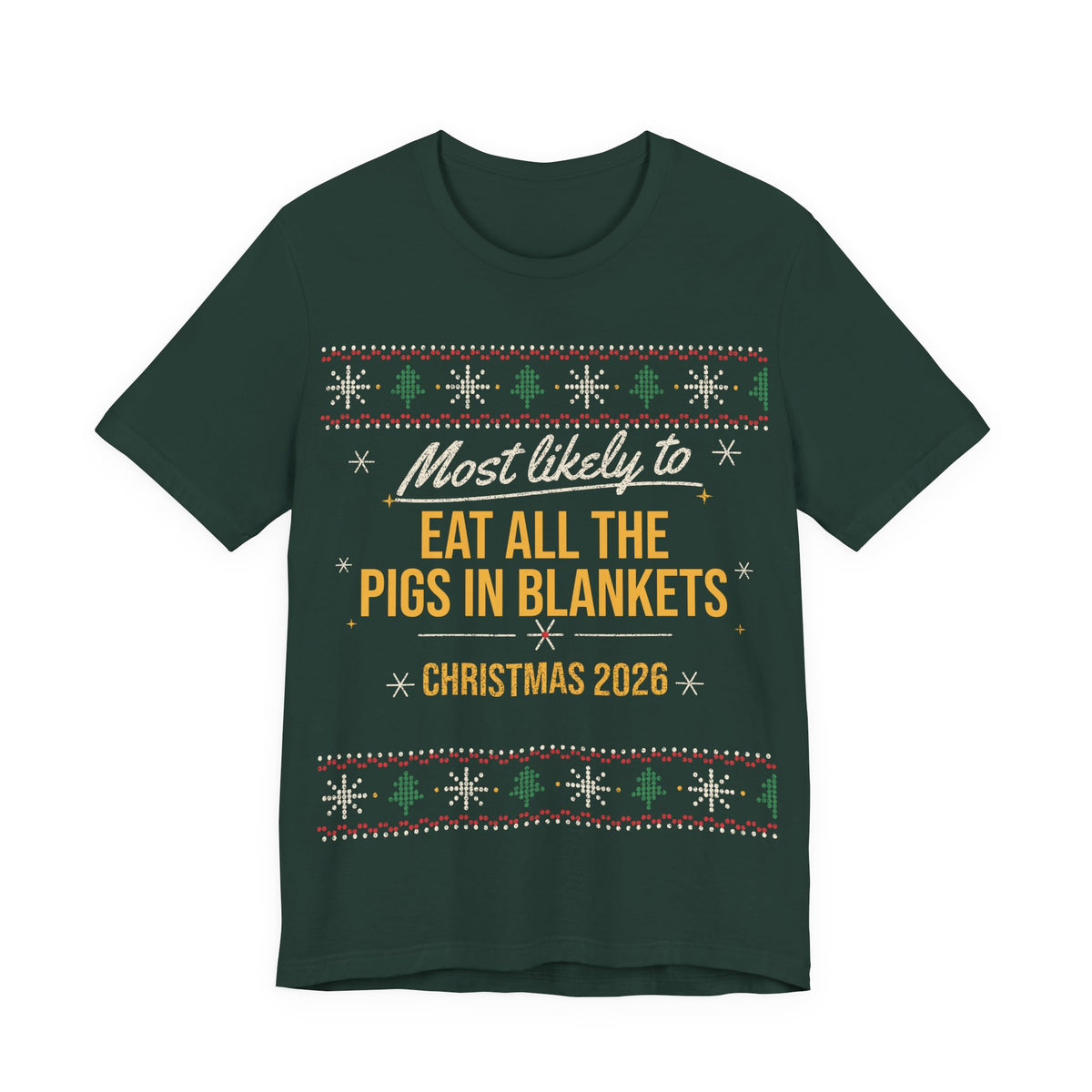 Personalised "Most Likely To" Christmas T-Shirt | Matching Family Set