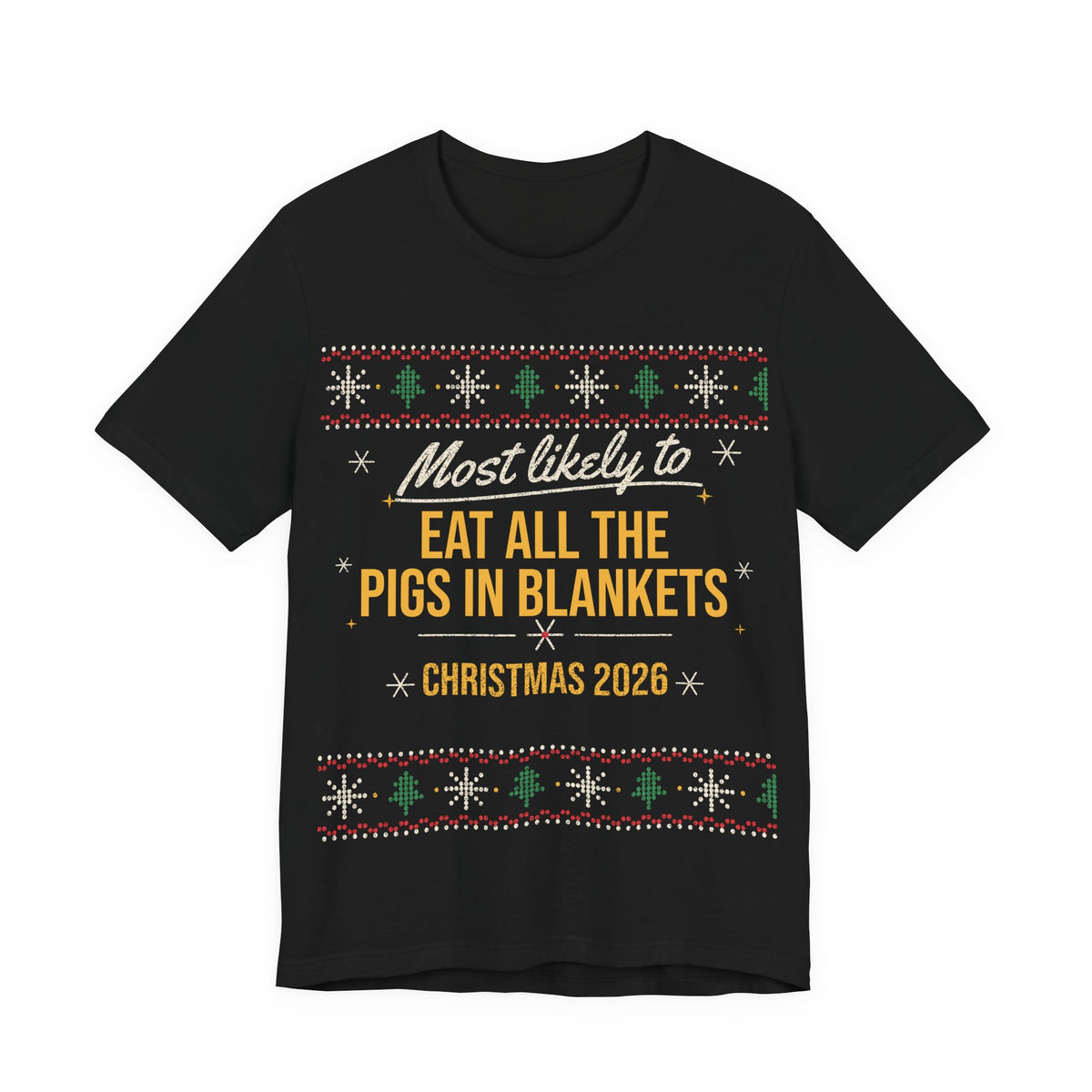 Personalised "Most Likely To" Christmas T-Shirt | Matching Family Set