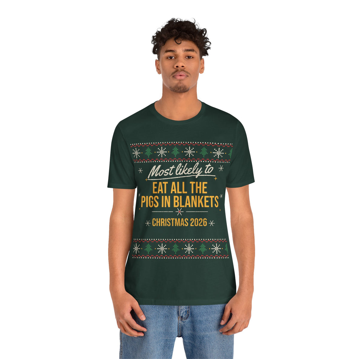 Personalised "Most Likely To" Christmas T-Shirt | Matching Family Set