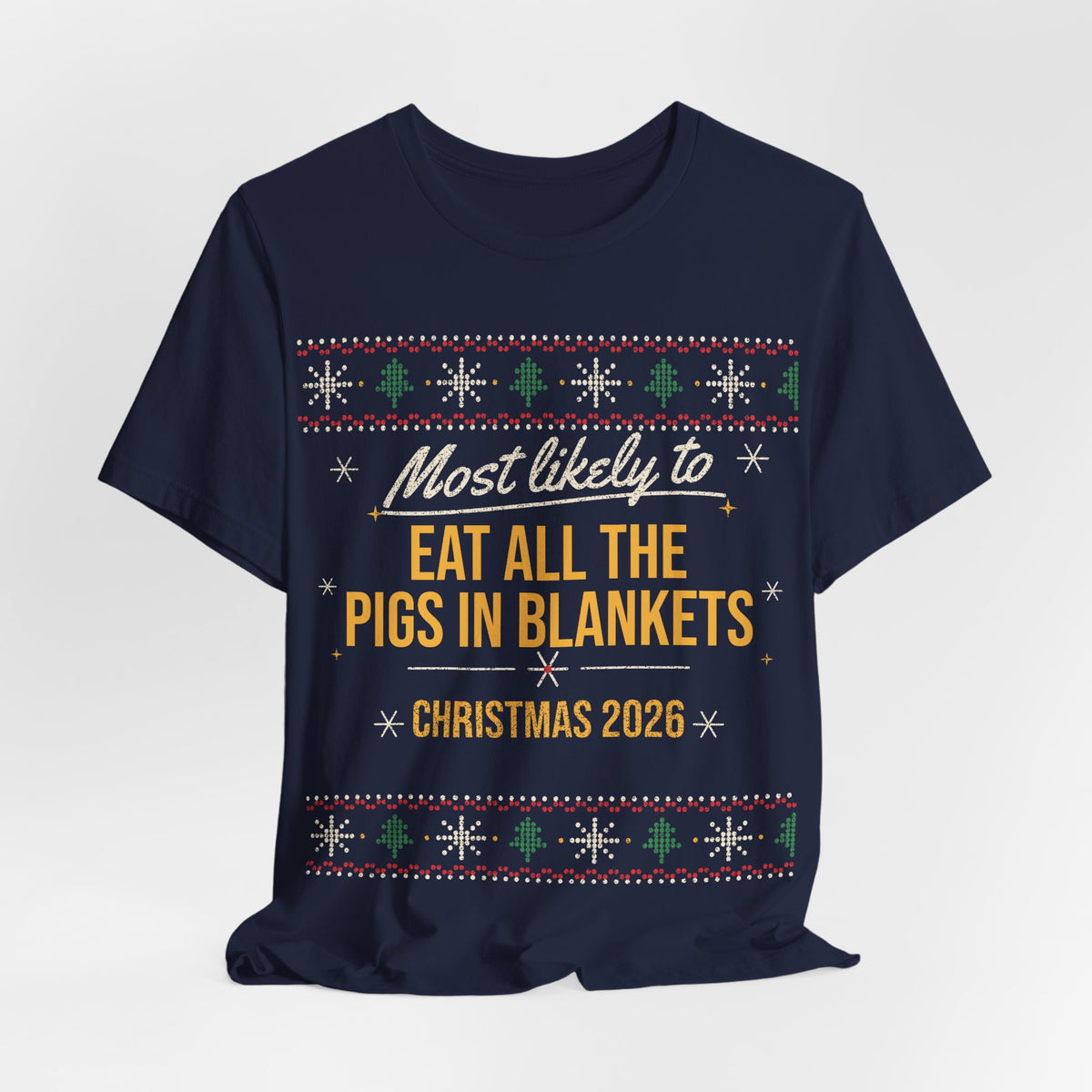 Personalised "Most Likely To" Christmas T-Shirt | Matching Family Set