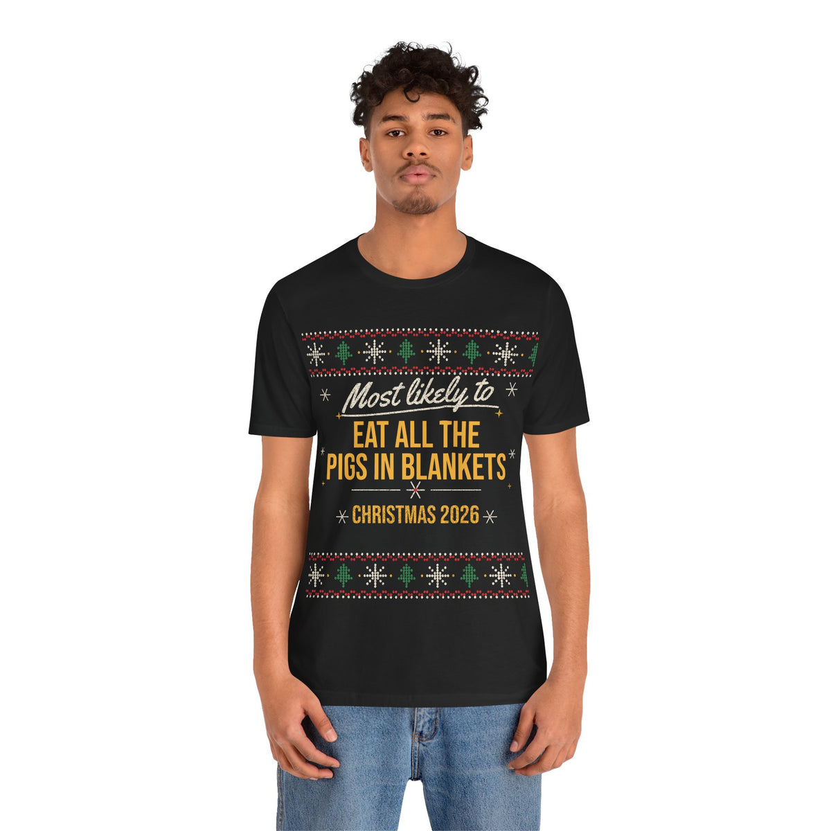 Personalised "Most Likely To" Christmas T-Shirt | Matching Family Set