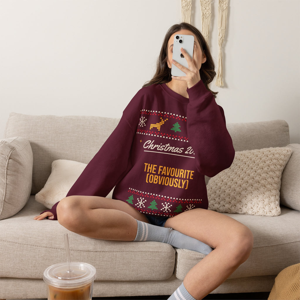 Personalised Christmas Jumper | Fair Isle Family & Sibling Sweatshirt