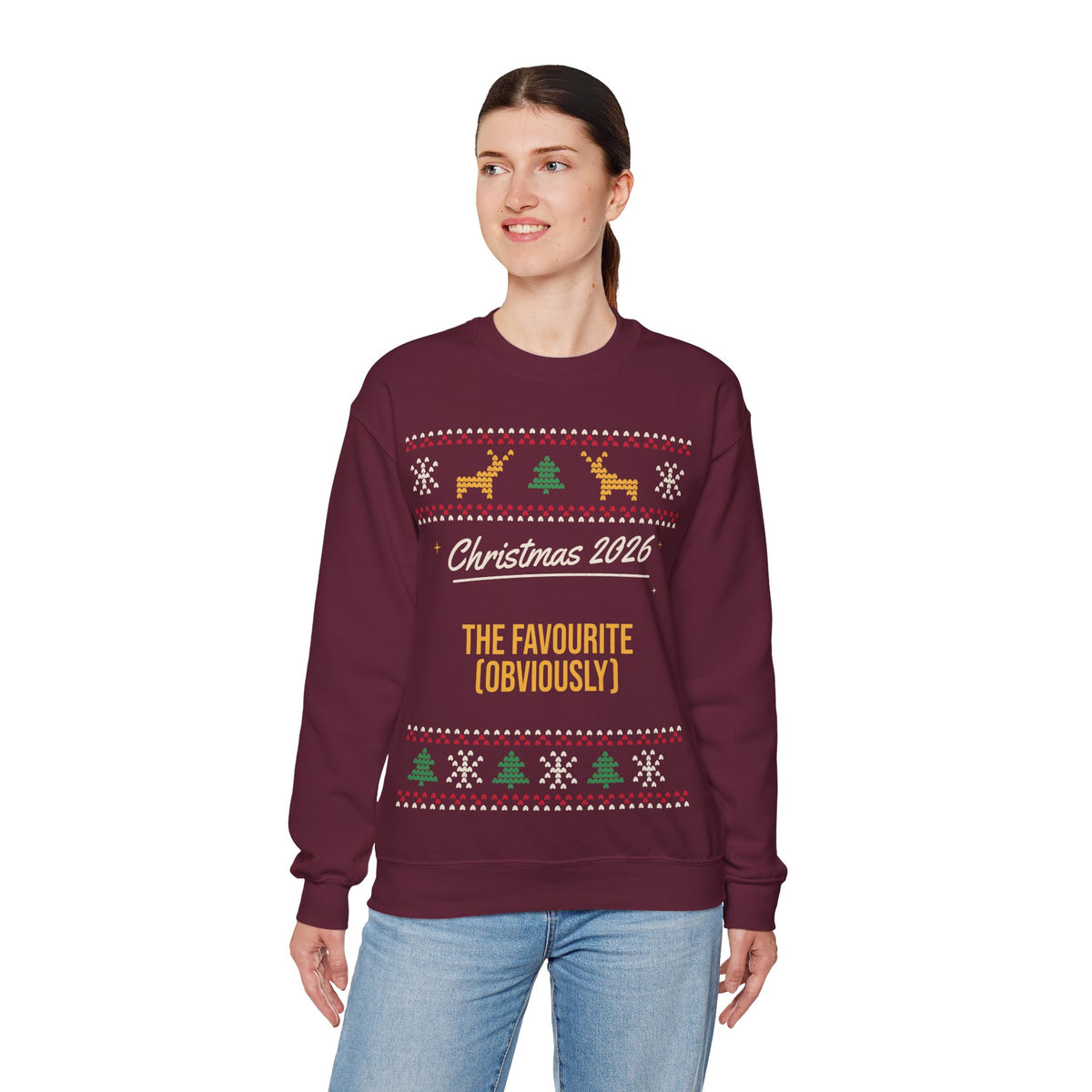 Personalised Christmas Jumper | Fair Isle Family & Sibling Sweatshirt