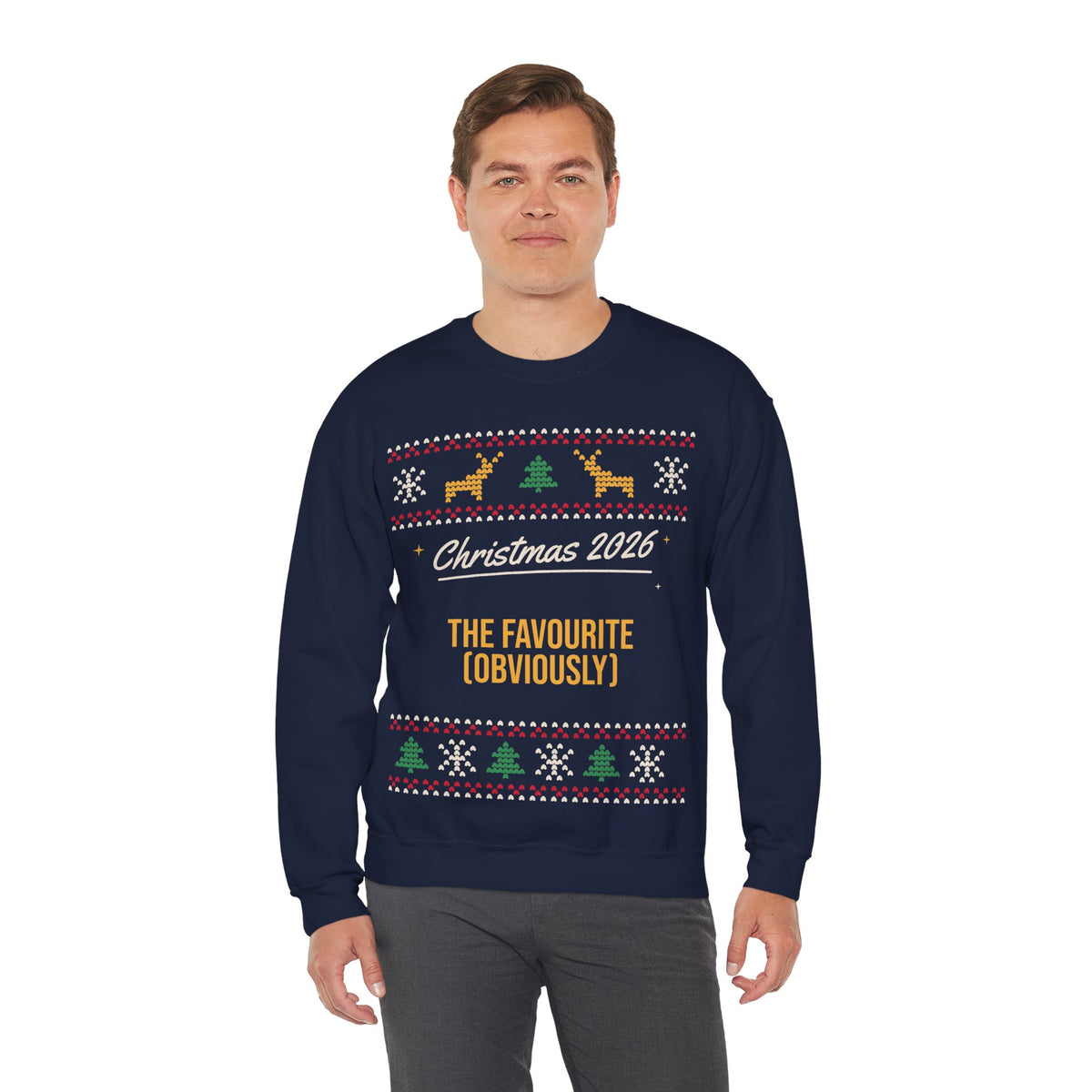 Personalised Christmas Jumper | Fair Isle Family & Sibling Sweatshirt