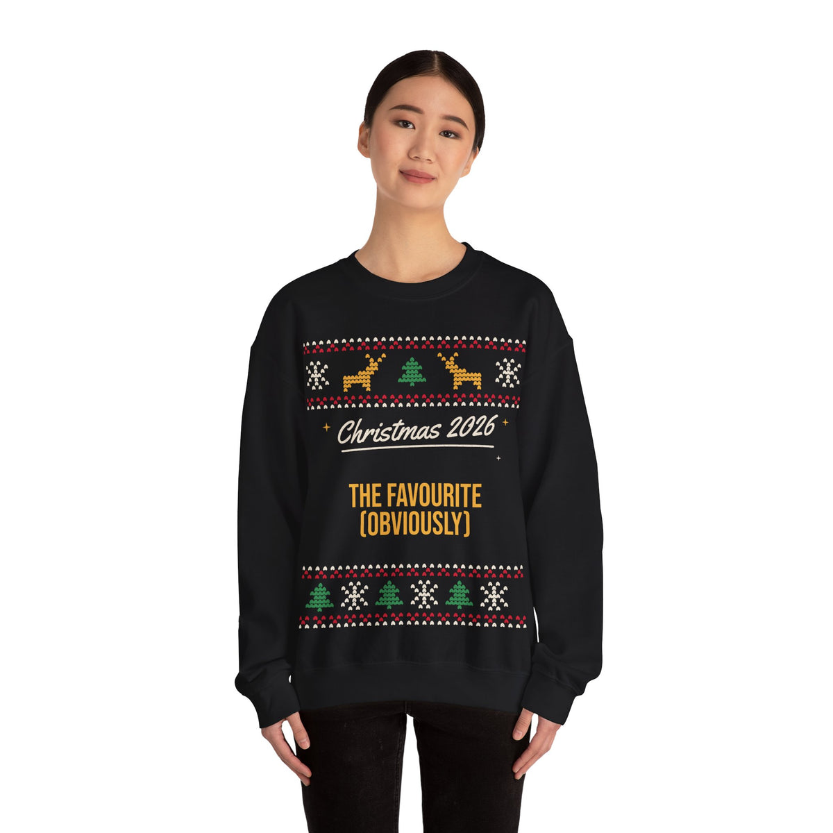 Personalised Christmas Jumper | Fair Isle Family & Sibling Sweatshirt
