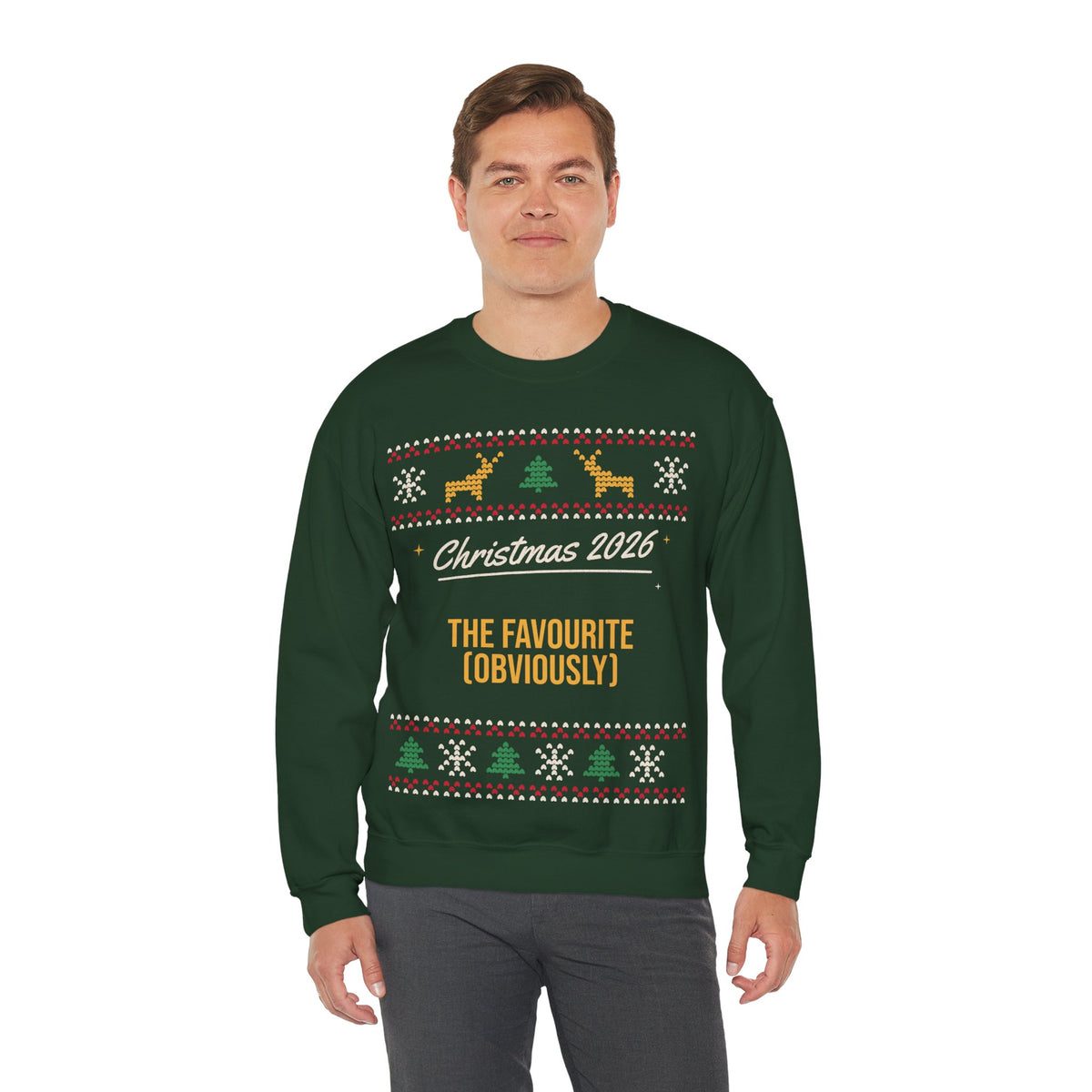 Personalised Christmas Jumper | Fair Isle Family & Sibling Sweatshirt